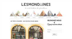 Desktop Screenshot of lesmondaines.com