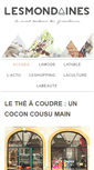 Mobile Screenshot of lesmondaines.com